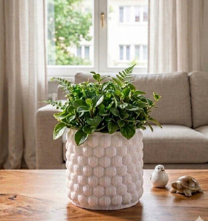 Кашпо для дома, для балкона Современная декоративная ваза Bubble Vase — эффект «пузырей» для стильного интерьера , пластик