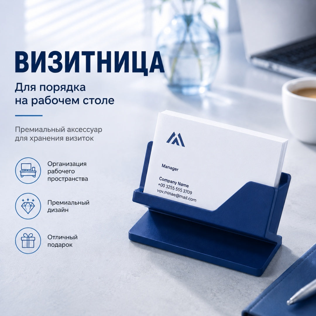 Визитница Tekvora, держатель для визиток